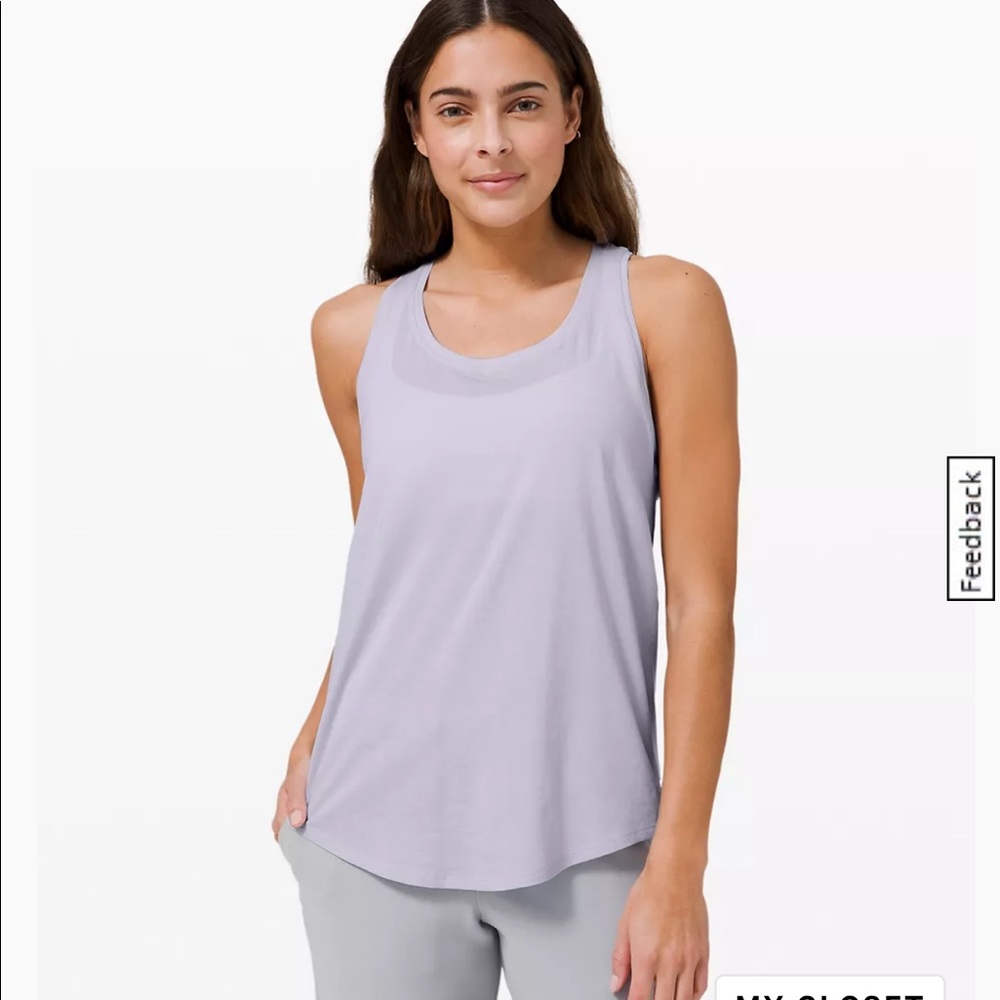 Lululemon love tank pleated